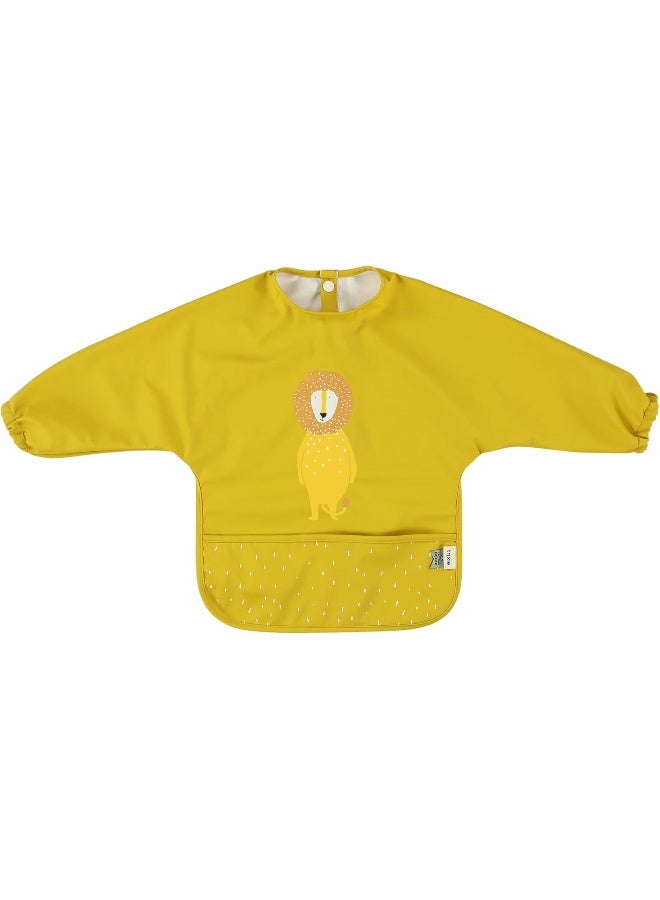 Trixie Long Sleeve Waterproof Bib - Mr. Lion - 6m+ - Image 1