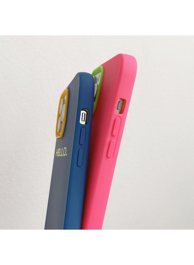 S-TOP Case For iPhone 15 HELLO Word PC Hybrid TPU Phone Case - Image 5