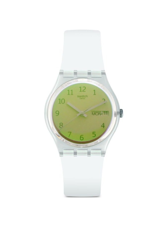 سواتش ساعة يد من سيليكون عقارب ومقابض GE720 - Image 1