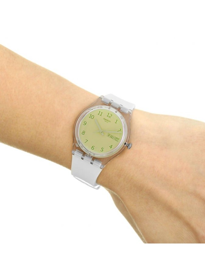 سواتش ساعة يد من سيليكون عقارب ومقابض GE720 - Image 2