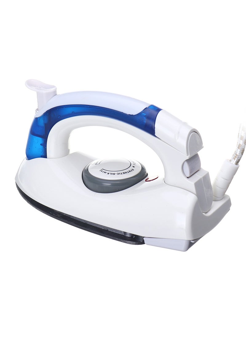 DubaiGallery - Travel Iron Portable Steam Iron for Clothes Handheld Steamer Mini Iron Non-Stick Sole Plate Dry Iron - Image 1