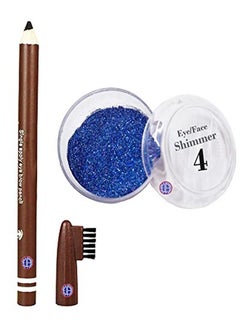 Combo Pack (Eyebrow Pencil Brown E-02 And Eye/Face Shimmer Blue Hno-4) - pzsku/Z735175FD444A4B43C0DFZ/45/_/1723295648/1ac1eb21-2a65-4637-8832-e8abd9f3f01c