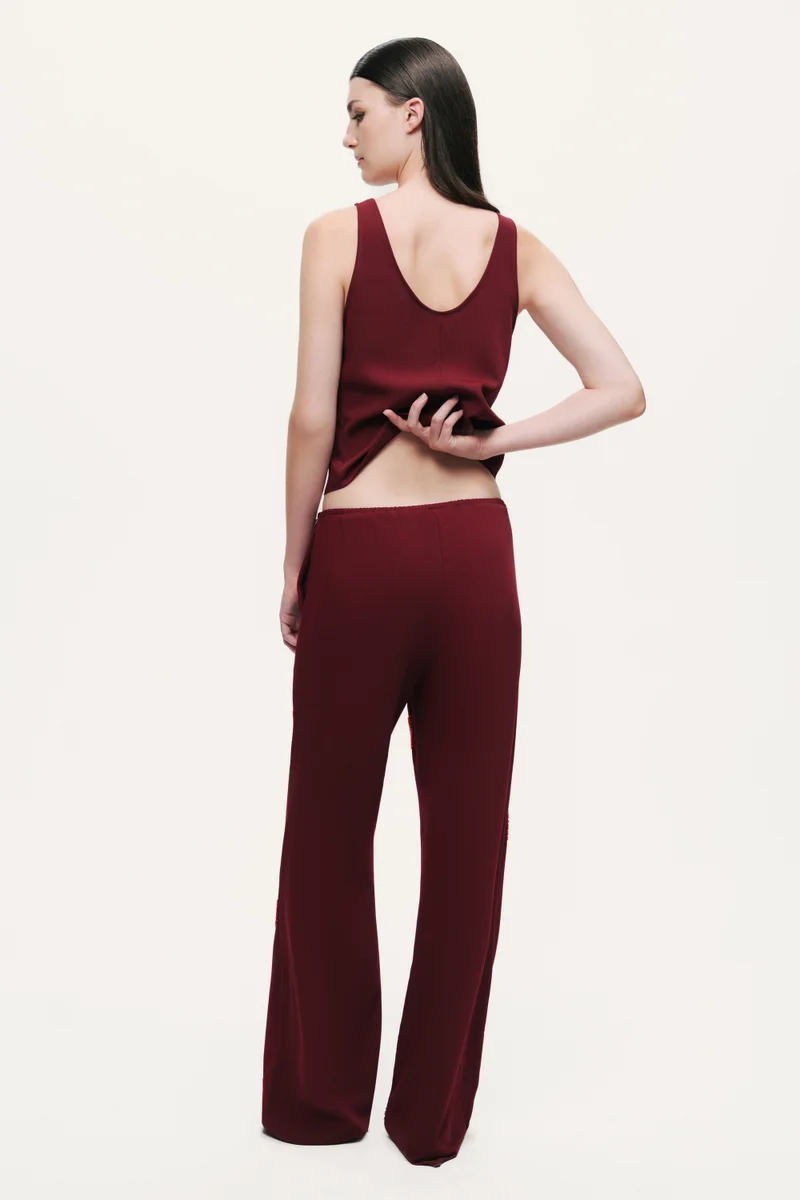 نوكتورن بنطلون واسع مزين