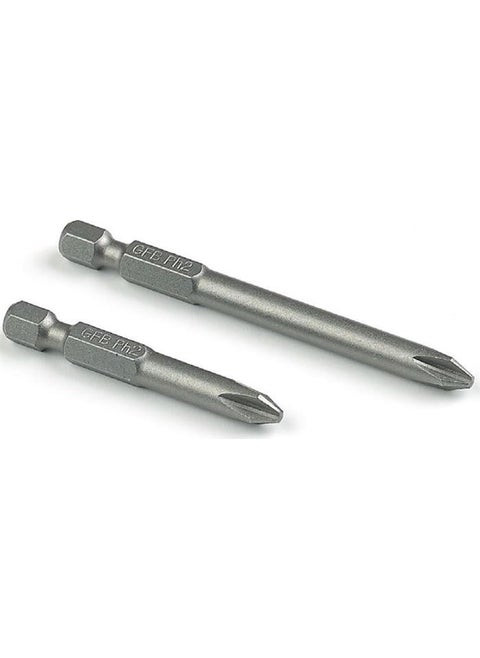 Ph2 x 25 mm 10 Pcs Star Bits Tip Drill Bit