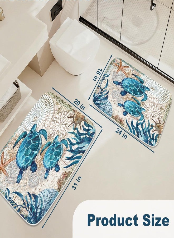 Final Friday Coral Velvet Bath Rugs Non Slip Shower Mat for Bathroom Decor Sets Door Rug with Rubber Backing Absorbent Kitchen Floor Carpet 17" x 24" - Image 3