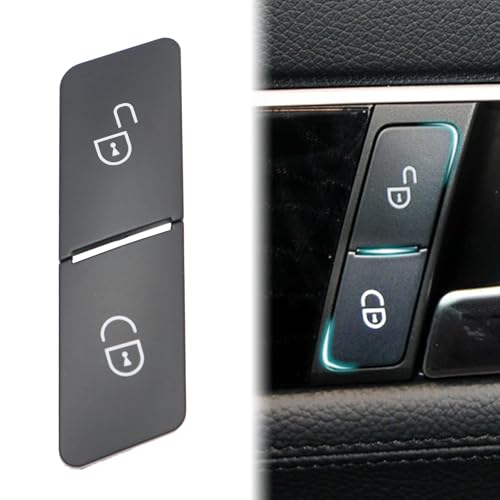 BJchiwu Passenger Side Door Lock Switch Button Replacement Fit for Mercedes-Benz W204 C180 C200 C300 C63,E-Class W212 E200 E300 E350 E400 E63,X204/X166/W166/W117/W218/CLA/CLS#2049058402(Right Side) - Image 1