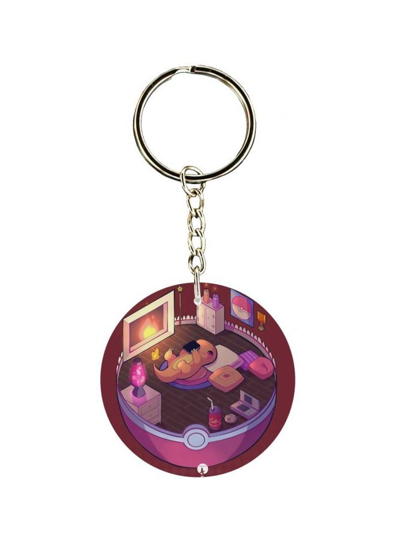 RKN Printed Dual Sided Keychain