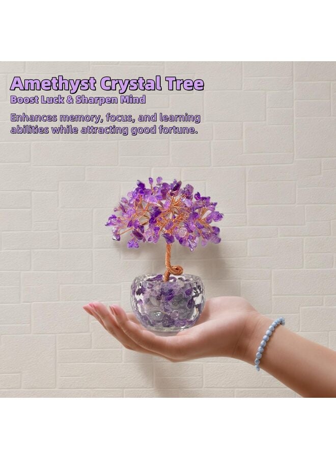 يُسلِّم تُعد هذه الزينة الكريستالية لشجرة الحياة، وهي شجرة من الأحجار الكريمة تمثل سبعة شاكرات، وشجرة للطاقة الروحية، مناسبة لوضعها على المكاتب، وفي المكاتب، وفي ديكور المنزل. - Image 5