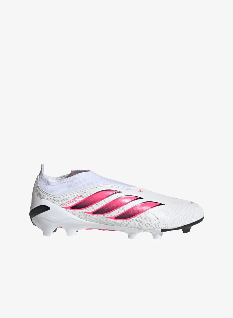 اديداس حذاء كرة قدم الملاعب الصلبة للأطفال Predator League Laceless