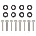 ApplianPar 8Pcs Coils Stainless Steel Bolt Screws kit for Ford E150 E250 E350 F150 F250 F350 Super Duty 46L 54 Liter Engine - Image 2