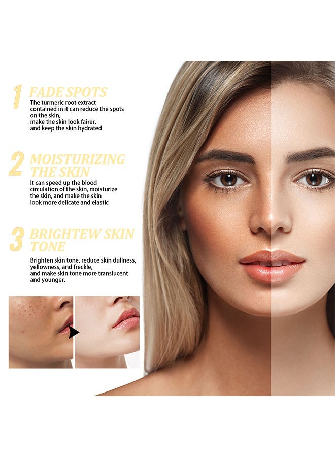 HOMTOPY Face Cream，Dark Spot Remover for Face, Melasma Treatment, Hyperpigmentation Corrector, Spot Cream with Vitamin C and Glycerol, Fades Sun Spots and Freckles for Even Skin Tone 50g - Image 3