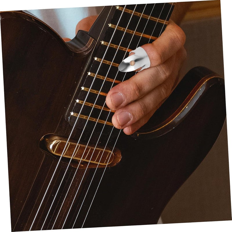 12pcs Electric Guitar Picks Variety Pack Folk Thumb Finger Picks Material for Beginners and Pros - Image 3