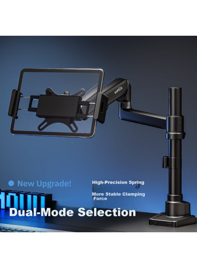 Brateck Beihu Inverted Tablet Stand Ipad Computer Inverted Mount Tablet Arm Monitor Bracket Floating Support E350pd+p200 Black - Image 2
