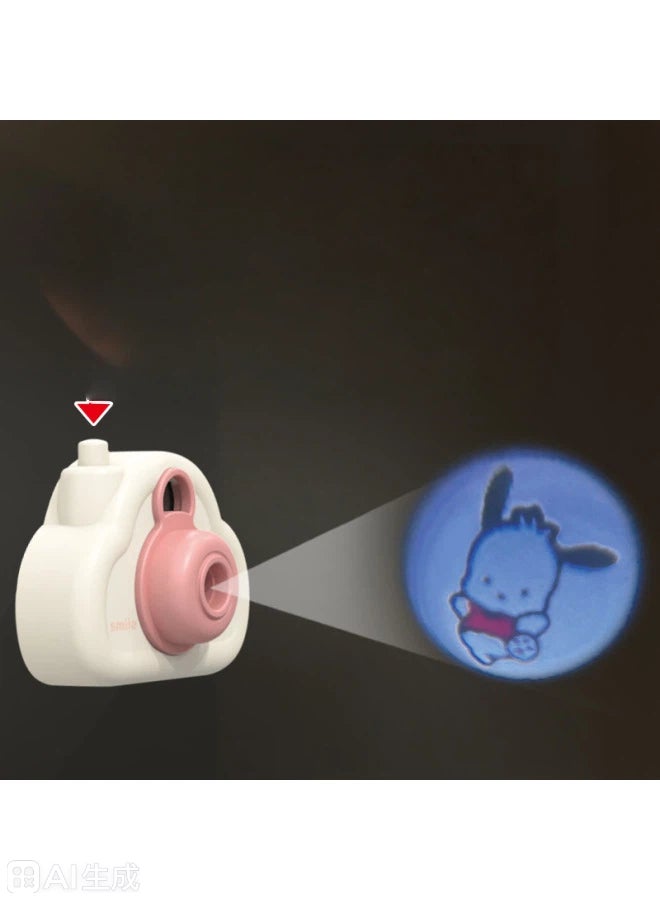 Kids Cartoon Claw Machine - Mini Home Arcade with Plush Dolls & Capsule Toys, Projection, LED Lights & Music - Fun Pretend Play Game - Image 5