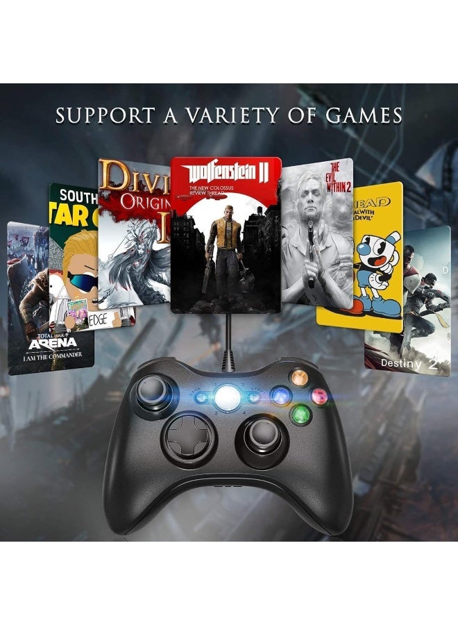 وحدة تحكم سلكية 2.4 جيجاهرتز لأجهزة Xbox 360/ Xbox 360 Slim/ أجهزة الكمبيوتر التي تعمل بنظام Windows - Image 2