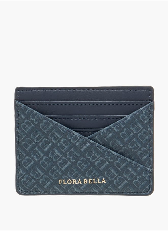Flora Bella By Shoexpress - Womens Monogram Print Cardholder - Image 1