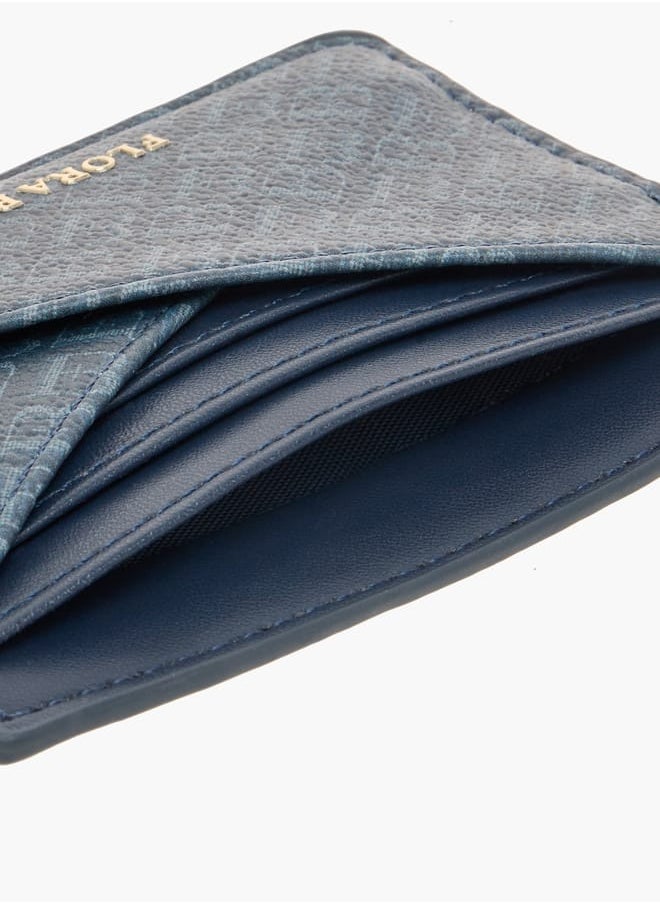 Flora Bella By Shoexpress - Womens Monogram Print Cardholder - Image 1