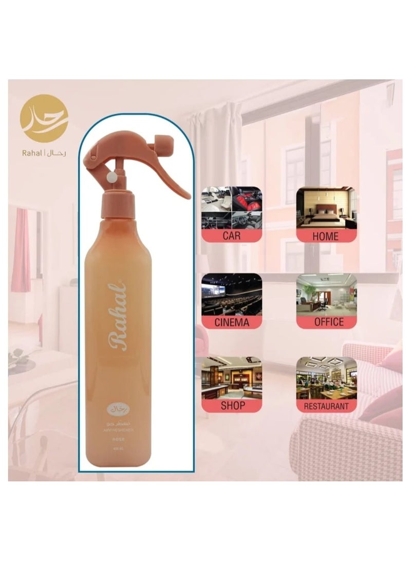 Rahal Home And Car Air Freshener 400ml,  For Lasting Freshness - Image 3