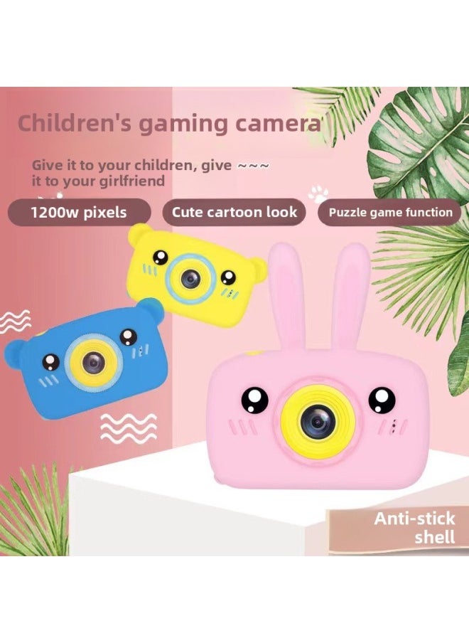 Generic X9 HD Digital Gift With Cartoon Protective Cover Mini Camera Manufacturers Children's Camera-Body Color:32G Memory Card  - Image 2