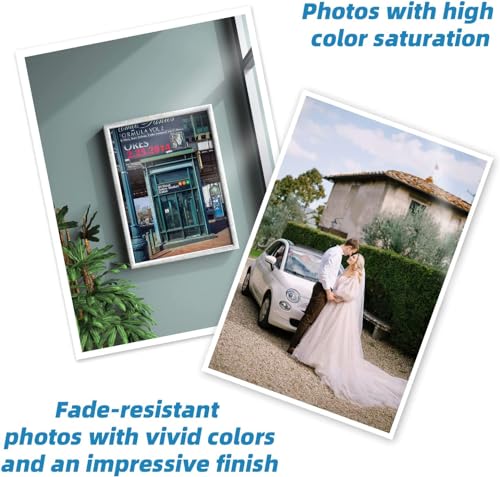 Uinkit Thick Photo Paper 8.5x11 inches 100sheets Double Sides Glossy Heavyweight Photo Paper 300gsm Only Suitable for Professional Inkjet Printer - Image 5