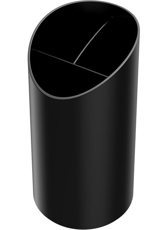 Deflecto Sustainable Office Large Pencil Cup, 4-3/8 x 5-5/8 Inches (34204) , Black - Image 2