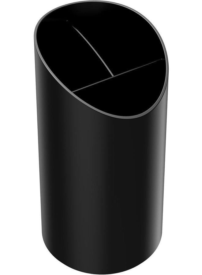Deflecto Sustainable Office Large Pencil Cup, 4-3/8 x 5-5/8 Inches (34204) , Black - Image 5