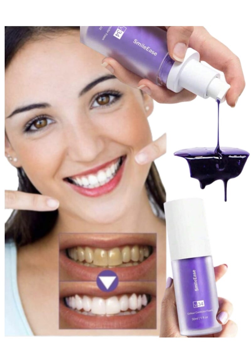 SmileEase SmileEase Teeth Brightening V34 Colour Corrector Serum 30ml 1fl oz  - Image 5