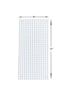 Taken All Building Bricks Block Base Plate White 6 Pack Of 5”X10” Baseplates Compatible Major Brands Building Block Toys  - Image 4