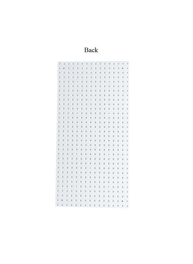 Taken All - Building Bricks Block Base Plate White 6 Pack Of 5”X10” Baseplates Compatible Major Brands Building Block Toys - Image 1