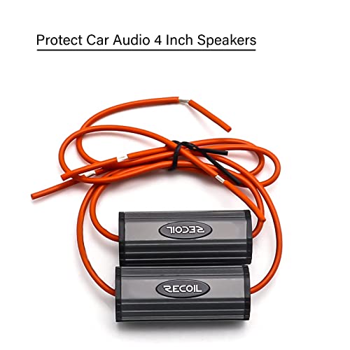 RECOIL BB4 Bass Blocks Designed to Protect Car Audio 4 Inch Speakers Eliminate Frequencies 012kHz at 4 Ohms Pair - Image 3