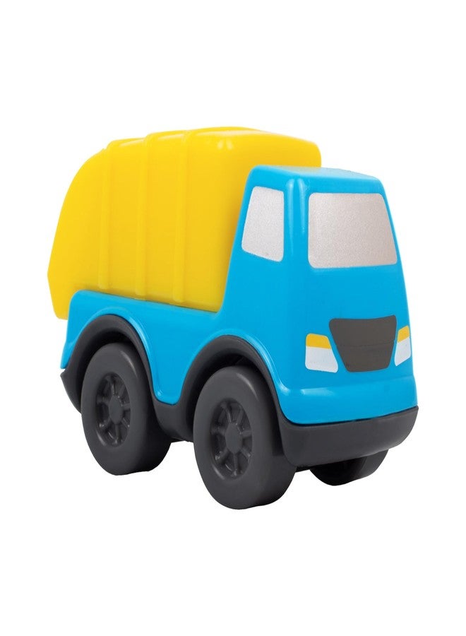 Giggles Funskool, Mini Vehicles Garbage Truck, Multicolour Push and Go Construction Vehicle, Develops Motor Skills, 12 Months & Above, Infant and Preschool Toys - Image 1