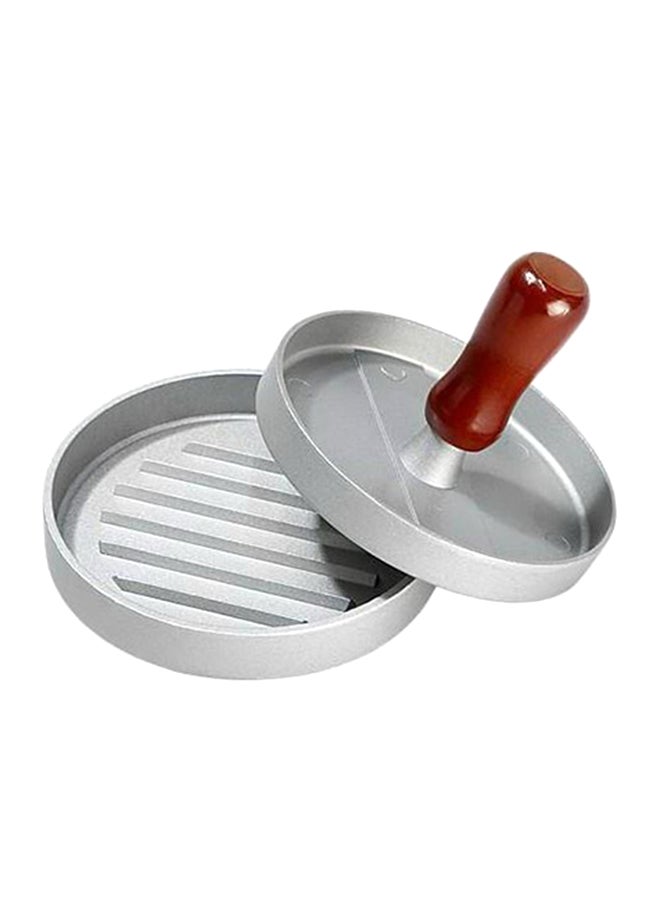 Hamburger Press Patty Mould Silver - Image 1