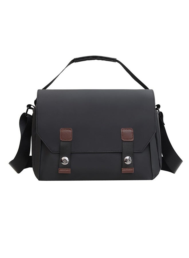 Versatile Camera Sling Bag, Waterproof DSLR SLR Mirrorless Camera Case Anti-shock Photography Crossbody Camera Bag, Removable Modular Inserts, Compatible with Canon Nikon Fuji, Black  - Image 1