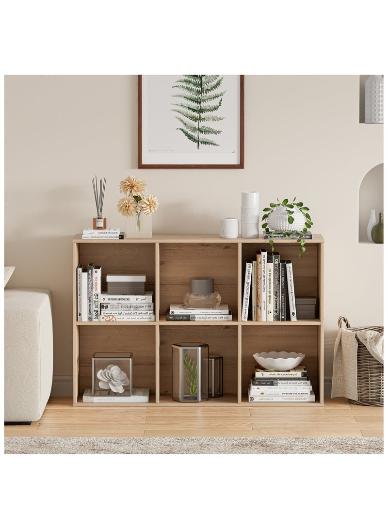 DOOHWAN 11in Cube Storage Organizer with Closed Back - Wooden Bookshelf Display Cubes for Home, Office, Closet Cabinet Organizer Shelf - Image 2