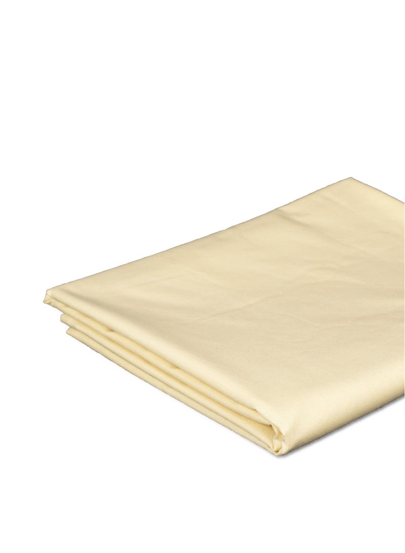 Home of linens ملاءة مسطحة كريمية مقاس 180×260  - Image 3