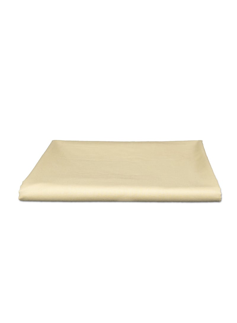Home of linens ملاءة مسطحة كريمية مقاس 180×260  - Image 1