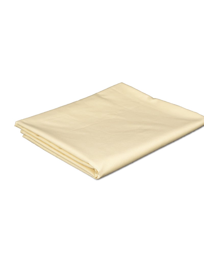 Home of linens ملاءة مسطحة كريمية مقاس 180×260  - Image 2
