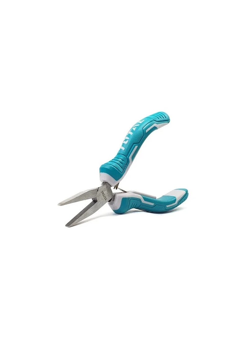 TOTAL T0TAL THT1K0511 6 Pcs Mini Pliers Set 115mm 4.5 Set Of Cutting Diagonal Long Combination Pliers - Image 5