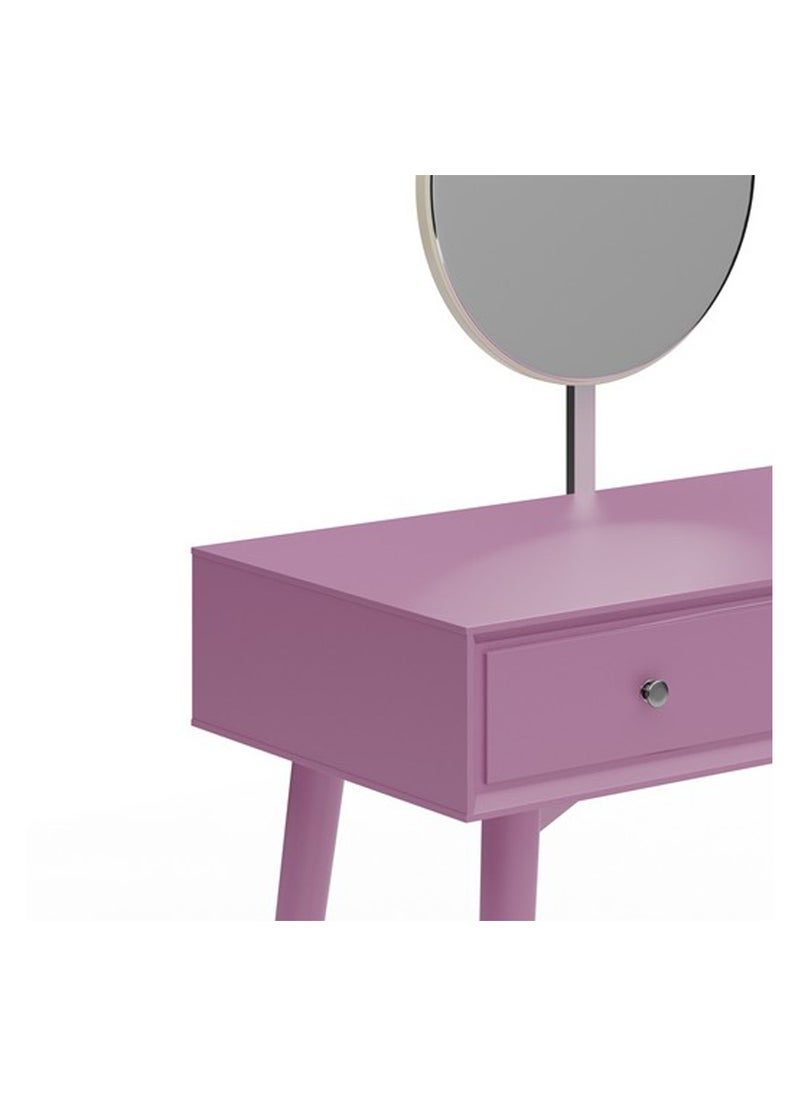 ROYALOAK Royaloak Oliver Dresser | MDF Construction | 2 Drawers | High-Gloss Finish | Modern Design | Durable & Long-lasting | Easy to Clean | Dressing Table  - Image 3