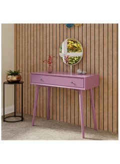 Royaloak Oliver Dresser | MDF Construction | 2 Drawers | High-Gloss Finish | Modern Design | Durable & Long-lasting | Easy to Clean | Dressing Table