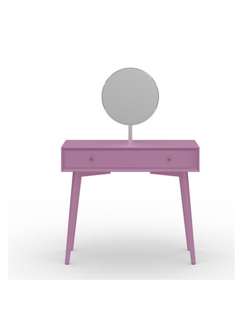 ROYALOAK - Royaloak Oliver Dresser | MDF Construction | 2 Drawers | High-Gloss Finish | Modern Design | Durable & Long-lasting | Easy to Clean | Dressing Table - Image 1