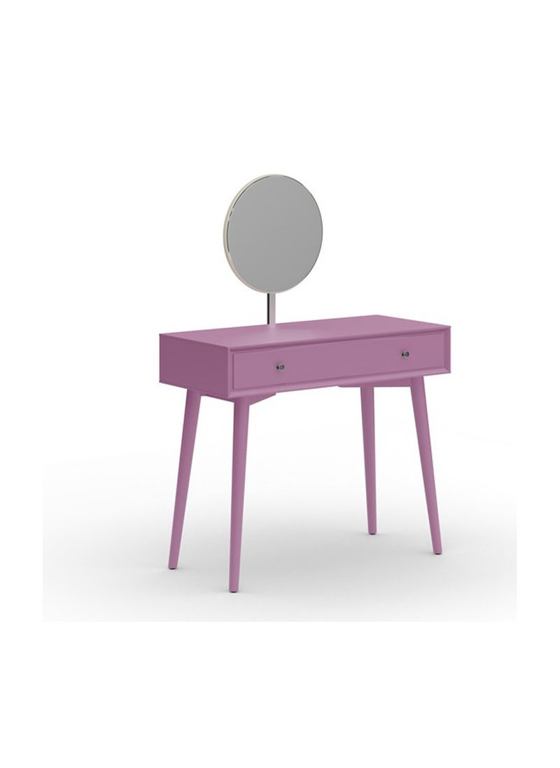 ROYALOAK Royaloak Oliver Dresser | MDF Construction | 2 Drawers | High-Gloss Finish | Modern Design | Durable & Long-lasting | Easy to Clean | Dressing Table  - Image 4