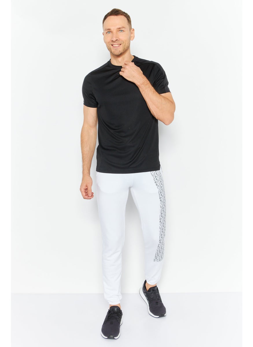 Ufc - Men Sportswear Fit Training Sweatpants, White - Image 1