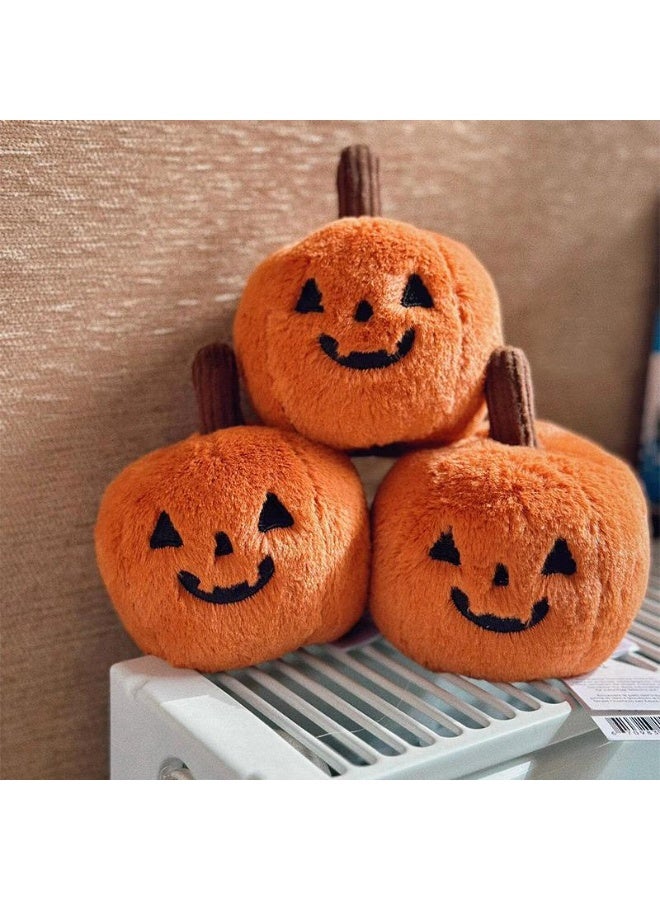Home Smart Halloween Plush Pumpkin Toy for Boys and Girls | Plush Pumpkin for Room Halloween Decoration Ideal Choice for Halloween Theme Party (10cm) - Image 5