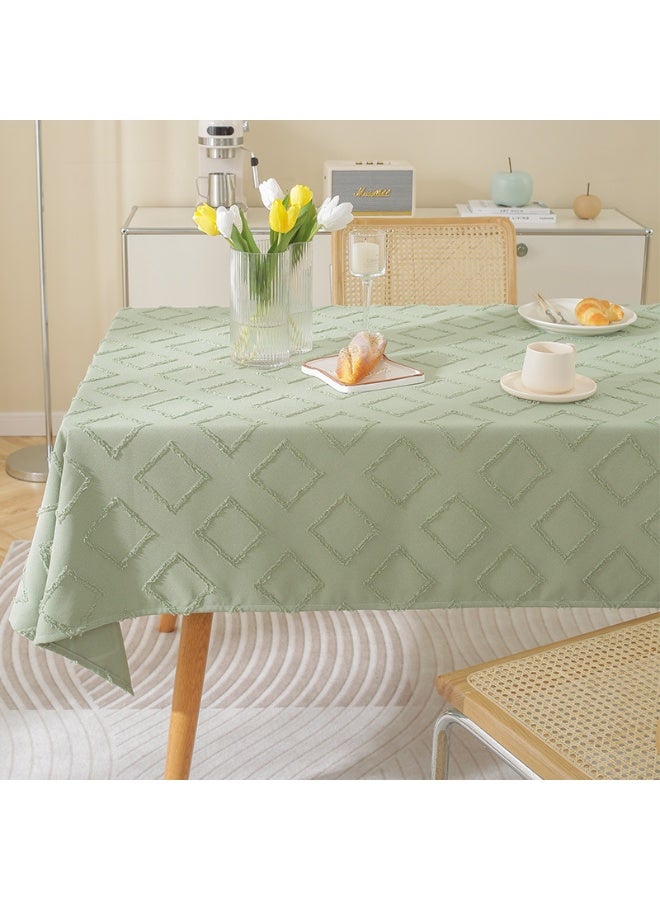 Simple Cotton Linen Table Cloth, Rectangular Table Cloth, Outdoor Table Cloth, Kitchen Banquet Rectangular Table Cloth