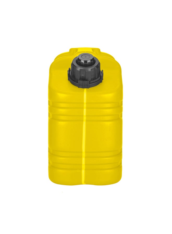 دي بي تي، خزان وقود وبنزين سميك، حاوية بنزين بلاستيكية محمولة، اصفر، سعة 5 لتر - Image 3