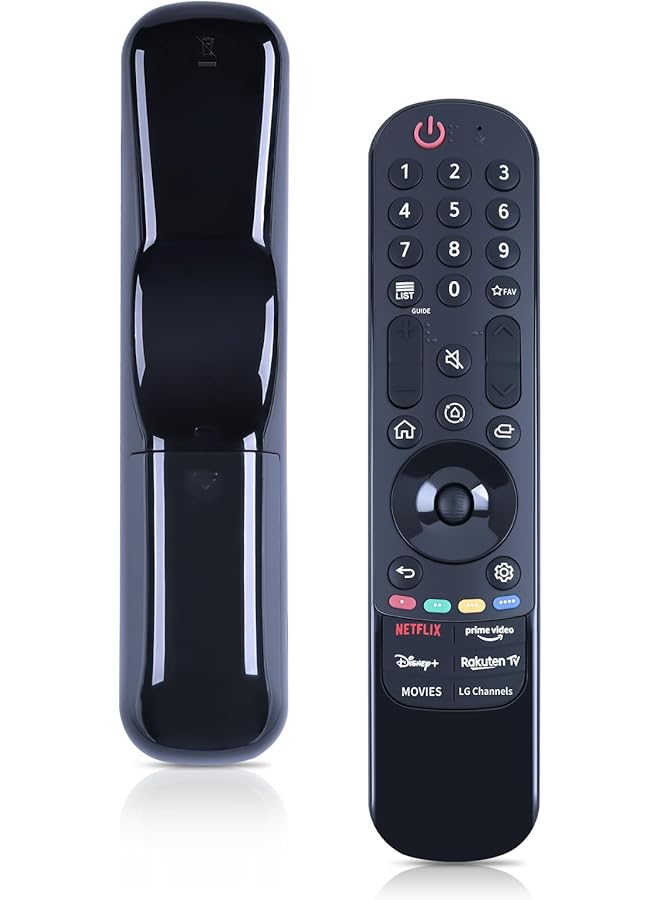 The Bros MR23GA MR21GA Universal Infrared Replaced Remote Control Fit for LG TV (2023 Model) B3/C3/G3/M3/75/80/UR7800/UR9000 Series TV OLED97M3PUA 43QNED75URA 50QNED75URA 55QNED80URA OLED65G3PUA and more - Image 1