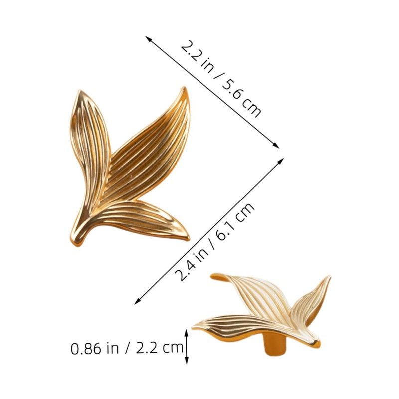 Brushed Copper Zinc Alloy Cabinet Knob Single Hole Drawer Pull Modern Chinese Style - Image 3