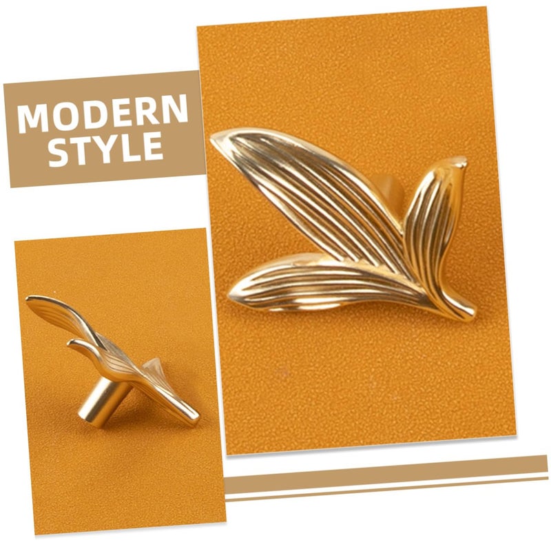 Brushed Copper Zinc Alloy Cabinet Knob Single Hole Drawer Pull Modern Chinese Style - Image 4