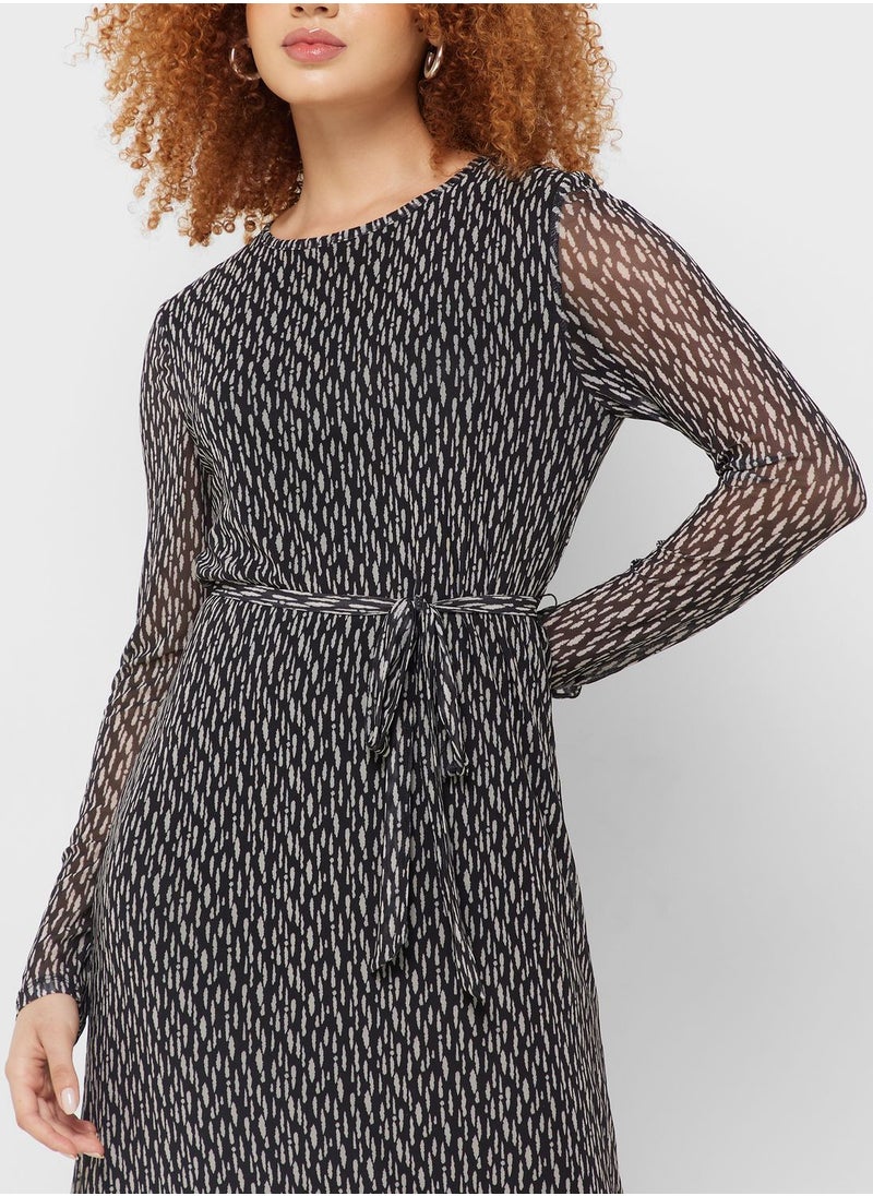 Jacqueline de Yong Print Midi Dress  - Image 3